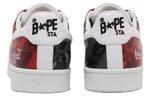 Кроссовки BAPE A BATHING APE Skull Sta Coca Cola, красный - фото 5