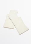 Перчатки Massimo Dutti Fingerless gloves, White - фото 2