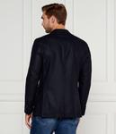 Шерстяной элегантный дневной пиджак фигурная посадка Windsor, синий - фото 3