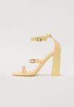 Босоножки на высоком каблуке Even&Odd, желтый - фото