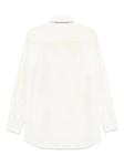 Рубашка с вырезами на воротнике MM6 Maison Margiela, белый - фото 2