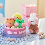 LINE FRIENDS Мягкая игрушка Minini Collection Brown Bear Connie Rabbit Cute Squeeze Dolls - фото 8