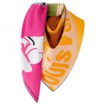 LOUIS VUITTON Шаль с видом на Лувр, Multicolor - фото 7