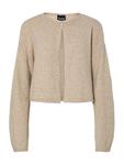 Вязаный кардиган PIECES PCMARCELLO, Greige - фото