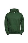 Толстовка с капюшоном TEE JAYS, зеленый - фото
