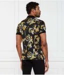 Футболка поло Slim fit Versace Jeans Couture, черный - фото 3
