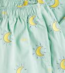 Широкие брюки из хлопка Midnight Sun Tinycottons, Washed Emerald - фото 2