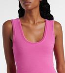 Расклешенное мини-платье Larina Simkhai, Berry - фото 4