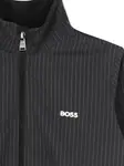 Куртка на молнии в полоску Boss, черный - фото 3