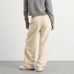 Широкие спортивные брюки из букле Dunst, Cream - фото 3