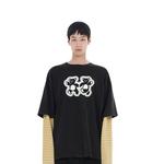 WE11DONE Teddy twins Layered T shirt - фото 5