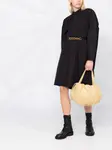 Платье с ремнем-цепочкой Givenchy, черный - фото 2