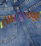 Джинсовые шорты с логотипом Palm Angels, синий - фото 2