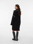 Vero Moda Вязаное платье черного цвета - фото 3