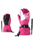 Лыжные перчатки Ziener "LANI GTX(R) Junior", розовый - фото