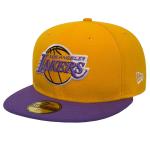 Бейсболка NEW ERA New Era Los Angeles Lakers NBA Basic, желтый - фото