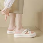 Шлепанцы женские черный/белый Josiny - фото 8