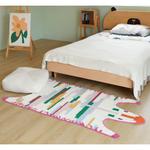 Saipos Ковер 80x155 см для детской в стиле мемфис, плотное плетение, мягкий - фото 2