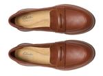 Лоферы Clarks Westlynn Glow Loafer, Tan Leather - фото 4