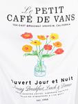 Лонгслив Vans Cafe Longsleeve, white - фото 6