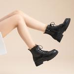 Ботинки Martin Boot женские Zhr, черный - фото 16