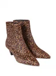 Ботильоны Vicky с леопардовым принтом, каблук 50 мм Ash, коричневый - фото 2