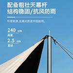 Hodtown Sky City Canopy HDW1522 Шестиугольный навес Открытый тент-палатка Непромокаемый навес для беседки для кемпинга - фото 4