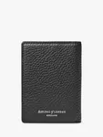 Картхолдер Aspinal of London Double Fold Pebble Leather, черный - фото 2