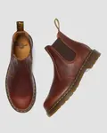 Ботинки-челси кожаные Dr. Martens 2976 Ambassador, коричнево-красный - фото 10