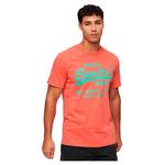 Футболка Superdry Neon Vintage Logo, оранжевый - фото
