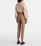 Пегно укороченные джерси брюки Max Mara, Noce - фото 3