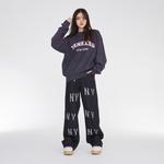 Колледж Стайл Серия Трикотаж Унисекс Темно-серый MLB - фото 6