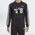 Adidas Свитшот мужской черный - фото 6