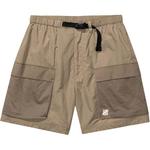 Карго шорты с цветными блоками UNDEFEATED, Sandy Umber - фото