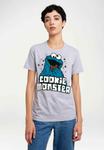 Футболка с принтом KRÜMELMONSTER LOGOSHIRT, серый - фото 2