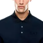 Поло EA7 мужское EMPORIO ARMANI, синий - фото 6