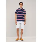 Поло с коротким рукавом Façonnable Large Stripe, синий - фото 6