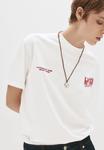 Футболка PULL&BEAR SLOGAN, White - фото 4