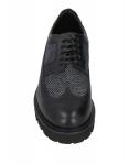 Туфли на шнуровке Baldinini, черный - фото 4