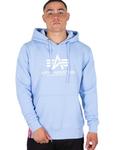 Толстовка ALPHA INDUSTRIES Basic, Light blue - фото