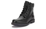 Кроссовки heritage 6 inch waterproof boot 'black leather rubber outsole' Timberland, черный - фото 2