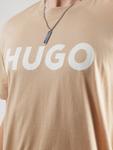 Футболка HUGO Dulivio, Beige - фото 3