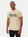 Футболка обычного кроя 78GAHC05 Versace Jeans Couture, бежевый - фото