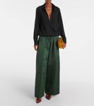 Верх с драпировкой Dries Van Noten, черный - фото 2