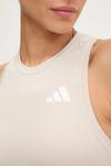 Топ для тренировок Train Essentials Adidas Performance, бежевый - фото 5
