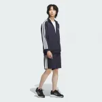 Шорты Adidas Three Stripes Regular Fit Double Knit, цвет Blue - фото 3