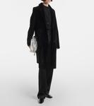 Новые прямые брюки из сахельского шелка Joseph, черный - фото 2