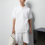 Рубашка поло мужская белая Gucci, белый - фото 3