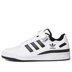 Кроссовки forum low 'white black' Adidas, белый - фото