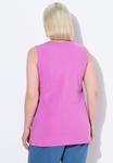 Топ ÄRMELLOS Ulla Popken, розовый - фото 2